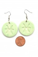 Pisces Ceramic Earrings